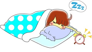 スヌーズ機能 二度寝